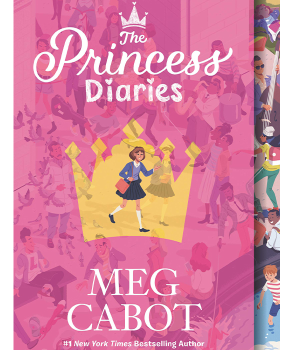 Book cover for The Princess Diaries